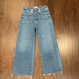 Paige Anessa Wide Leg Jeans